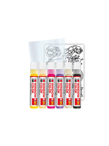 Marabu Window-Color "Prinzessin", 6x 25 ml - ab 3 Jahren