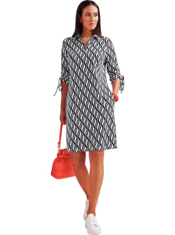 Heine Kleid in Schwarz/ Weiß