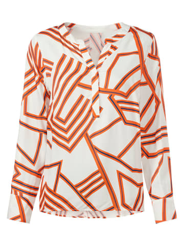 Heine Bluse in Creme/ Orange