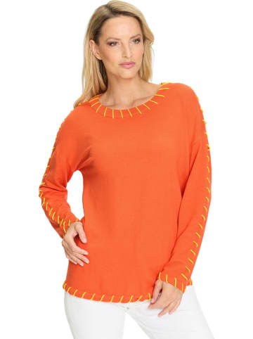 Heine Sweter w kolorze pomarańczowym