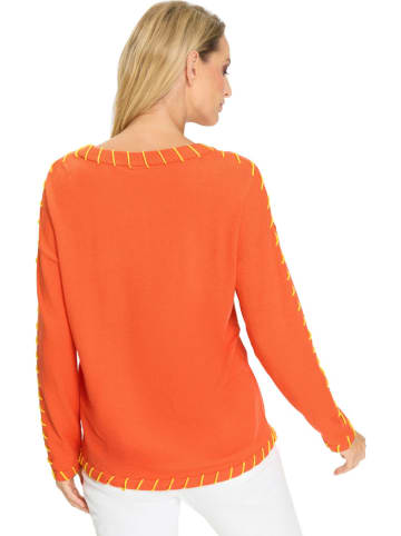Heine Sweter w kolorze pomarańczowym