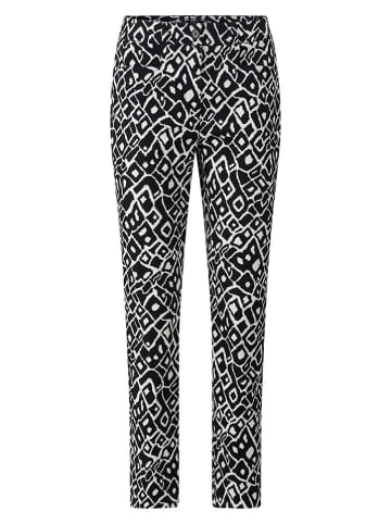Heine Hose in Schwarz/ Weiß