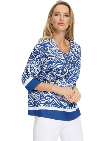 Heine Bluse in Blau/ Weiß