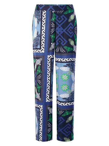 Heine Hose in Dunkelblau/ Hellblau