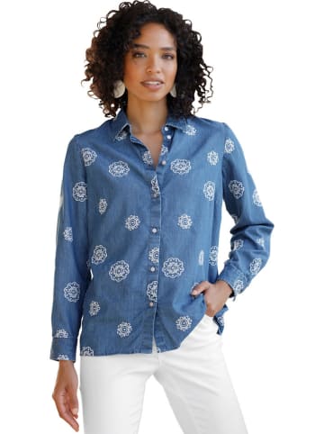 Heine Spijkerblouse blauw