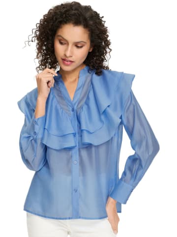 Heine Bluse in Hellblau