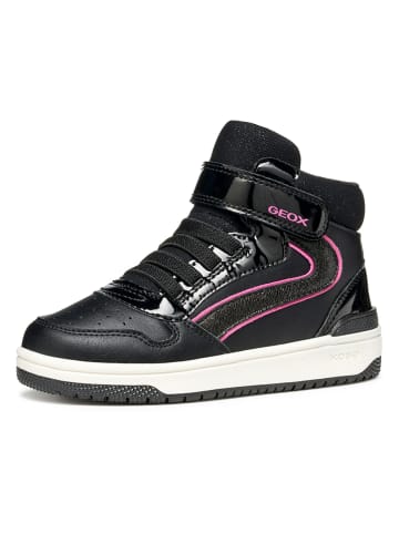 Geox Sneakersy "Washiba" w kolorze czarnym
