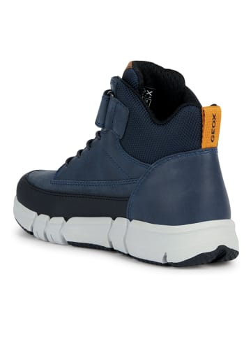 Geox Botki "Flexyper" w kolorze granatowym