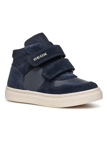 Geox Leren sneakers "Nashik" donkerblauw