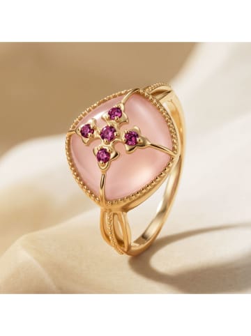 Nomad Vergold. Ring mit Edelsteinen