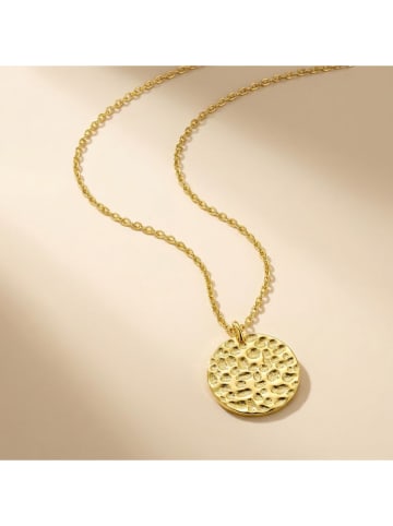 Vergulde ketting met hanger - (L)40 cm