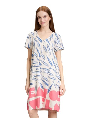 Betty Barclay Jurk wit/blauw