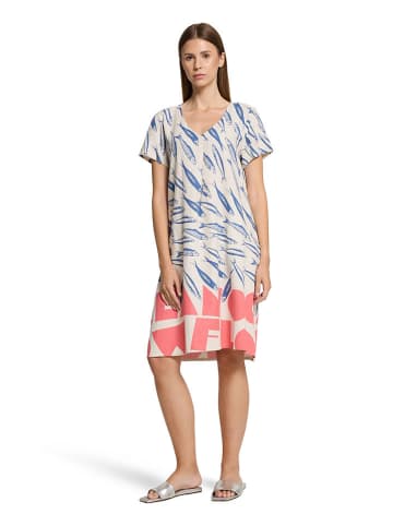 Betty Barclay Jurk wit/blauw