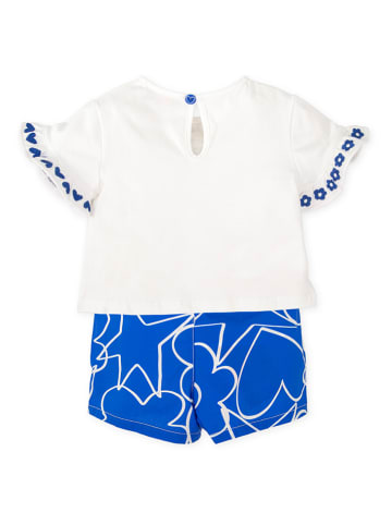 Agatha Ruiz de la Prada 2-delige outfit wit/blauw