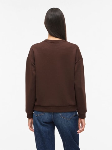 Vila Sweatshirt "Sandy" in Braun