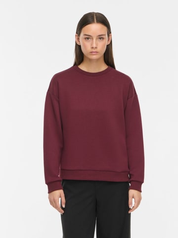 Vila Sweatshirt "Sandy" in Bordeaux