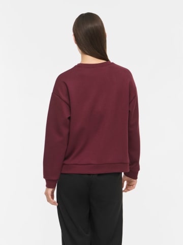 Vila Sweatshirt "Sandy" in Bordeaux