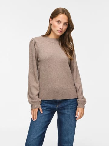 Vila Pullover "Ril" in Taupe