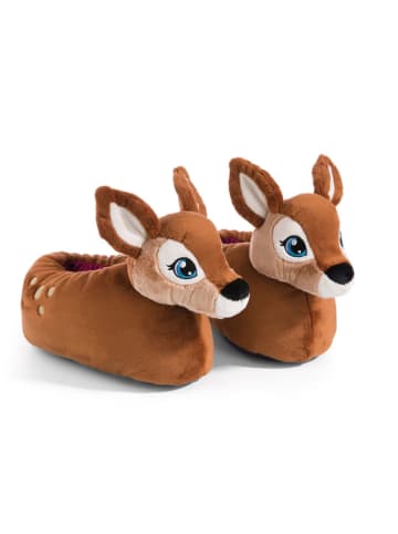 NICI Kapcie "Deer Mala" w kolorze jasnobrązowym