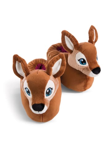 NICI Kapcie "Deer Mala" w kolorze jasnobrązowym