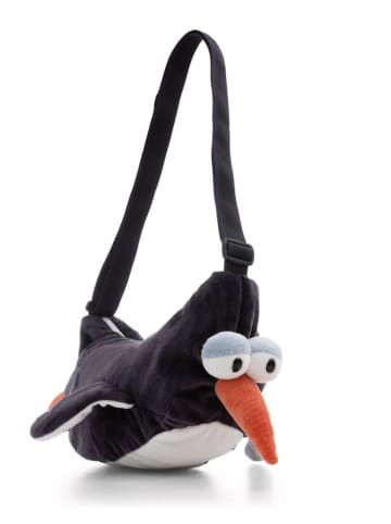NICI Schoudertas "Pinguin Jorge" zwart - (B)30 x (H)18 x (D)9 cm