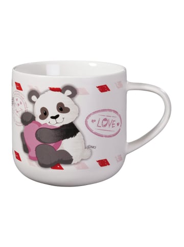 NICI Kubek jumbo "Love Panda" w kolorze białym - 420 ml