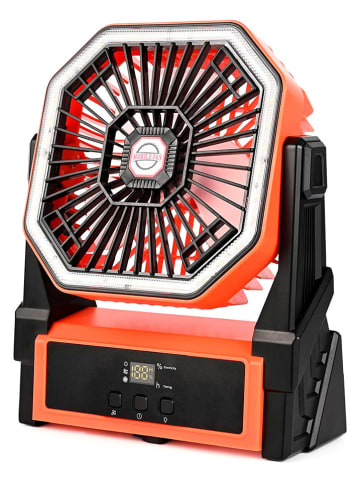 DAM Ventilator "A18" in Orange/ Schwarz - (B)22 x (H)27 x (T)8,5 cm