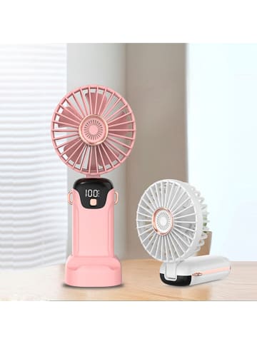 DAM Mini-Handventilator in Weiß