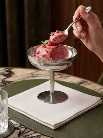 Violeta Home Edelstahl-Dessertschale - (H)12,5 x Ø 8,5 cm