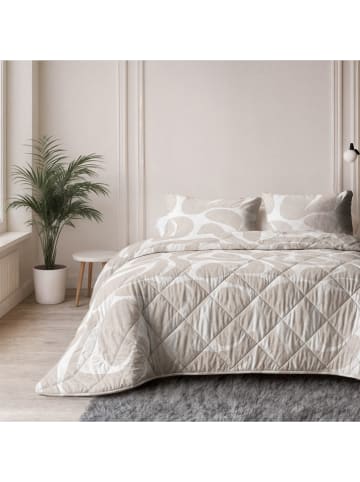 Sleeptime Mikrofaser-Bettset ''Kello'' in Creme/ Beige