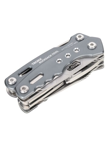 Troika Multitool in Grau - (L)7,6 cm