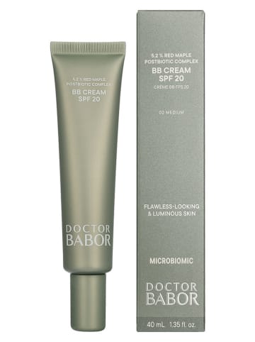 BABOR Krem BB "Doctor Microbiomic - 02 Medium" - SPF 20 - 40 ml
