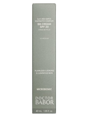 BABOR Krem BB "Doctor Microbiomic - 02 Medium" - SPF 20 - 40 ml