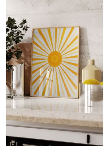 ABERTO DESIGN Gerahmter Kunstdruck - (B)50 x (H)70 cm