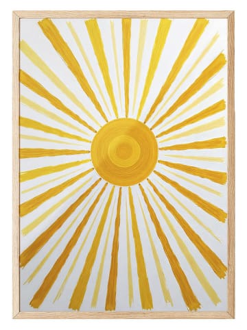 ABERTO DESIGN Gerahmter Kunstdruck - (B)50 x (H)70 cm