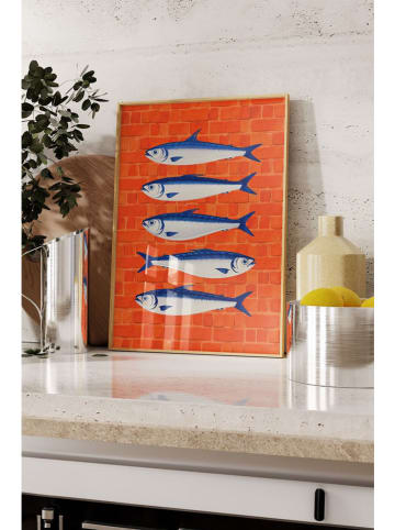 ABERTO DESIGN Druk artystyczny w ramce - 30 x 40 cm