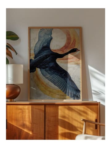ABERTO DESIGN Druk artystyczny w ramce - 50 x 70 cm