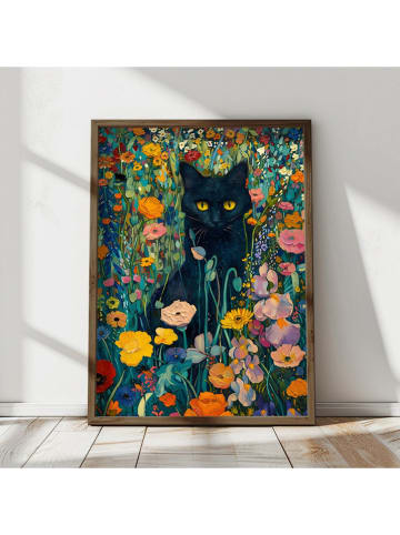 ABERTO DESIGN Druk artystyczny w ramce - 50 x 70 cm