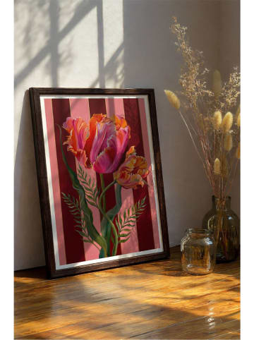 ABERTO DESIGN Gerahmter Kunstdruck