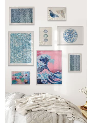ABERTO DESIGN 8-delige set: ingelijste kunstdrukken