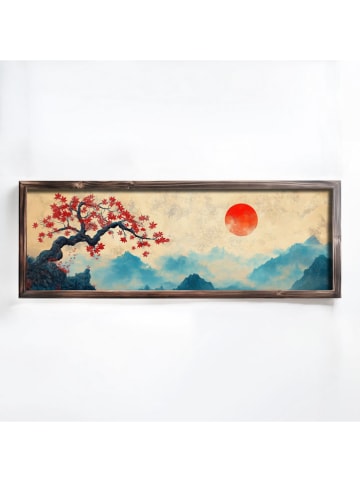 ABERTO DESIGN Ingelijste kunstdruk - (B)120 x (H)40 cm
