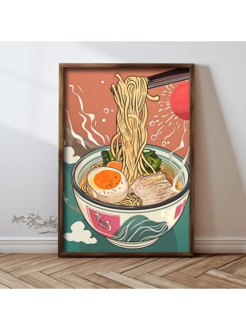 ABERTO DESIGN Druk artystyczny w ramce - 35 x 47 cm
