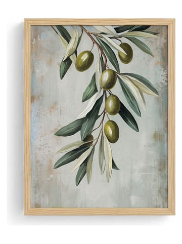 ABERTO DESIGN Gerahmter Kunstdruck