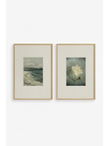 ABERTO DESIGN 2er-Set: Gerahmte Kunstdrucke