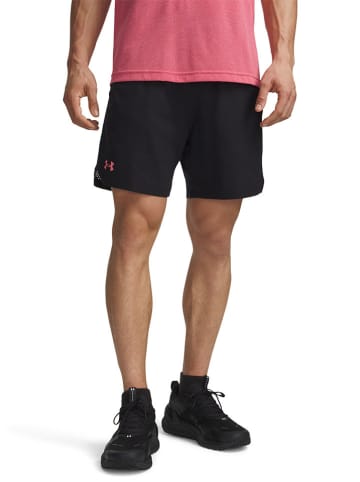 Under Armour Szorty sportowe w kolorze czarnym