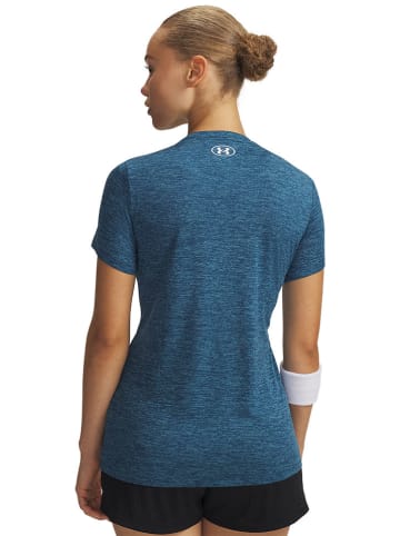 Under Armour Koszulka sportowa "Twist" w kolorze granatowym