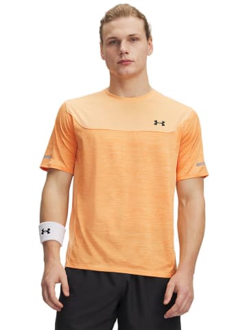 Under Armour Koszulka funkcyjna "Utility" w kolorze pomarańczowym