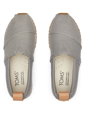 TOMS Slipper in Grau