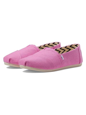 TOMS Espadryle w kolorze różowym