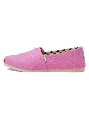 TOMS Espadryle w kolorze różowym